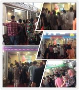 賀：電烤雞架濱州代理史老板第二家加盟店盛大開業(yè)啦！